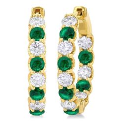 LoVelMir 14K White Gold Diamond Earrings