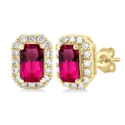 DorLinNo VelNoSol 14K White Gold Diamond Halo Earrings