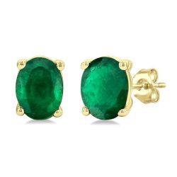 ArArXe 14K White Gold Diamond Earrings