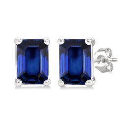 LuxVerVio 14K White Gold Diamond Earrings