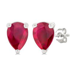 XeCelRa LysOnEl 14K White Gold Diamond Earrings