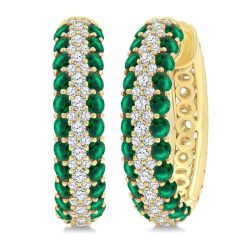 MirDorIon IsVelPho 14K White Gold Diamond Earrings