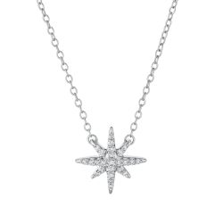 Diamond Starburst Pendant