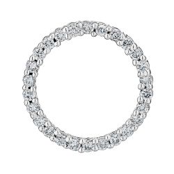 Diamond Round Outline Pendant