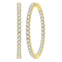 RaVerLys 14K White Gold Diamond Fashion Earrings