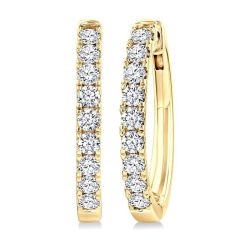 LoXeLo 14K White Gold Diamond Fashion Earrings