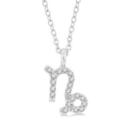 Nyx Bramble Capricorn Zodiac Diamond Pendant