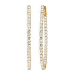 OraLoLin ZenMirDor 14K White Gold Diamond Earrings