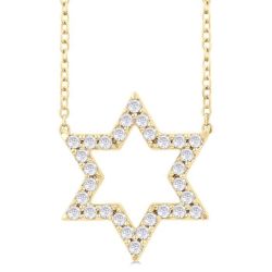 Beryl Paragon Star Of David Diamond Fashion Pendant