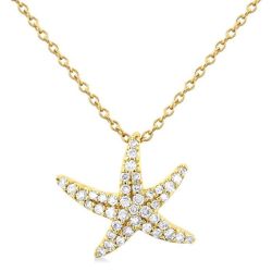 Imperial Maia Starfish Petite Diamond Fashion Pendant