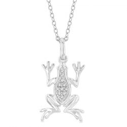 Frog Petite Diamond Fashion Pendant