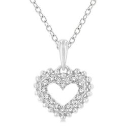 Grandeur Tivoli Heart Shape Petite Diamond Fashion Pendant
