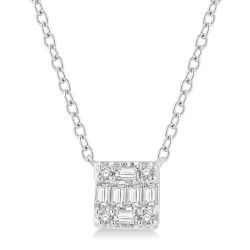 Imperial Quiana Fusion Petite Diamond Fashion Pendant