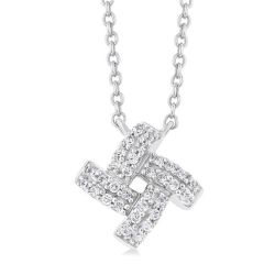 Knot Petite Diamond Fashion Pendant