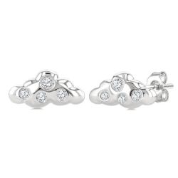 VelAeLys 14K White Gold Diamond Fashion Earrings