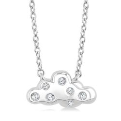 Juno Whisper Cloud Petite Diamond Fashion Pendant