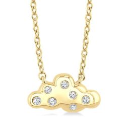 Sovereign Delphine Cloud Petite Diamond Fashion Pendant