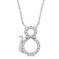 Nyx Thalia Cat Petite Diamond Fashion Pendant