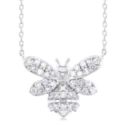 Regalia Drift Bumble Bee Petite Diamond Fashion Pendant