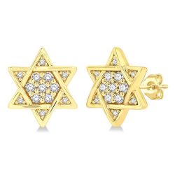 IsArOra PhoArDor 14K White Gold Diamond Fashion Earrings