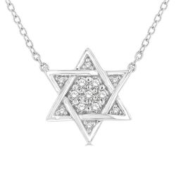 Waverly Xanthe Star Of David Petite Diamond Fashion Pendant