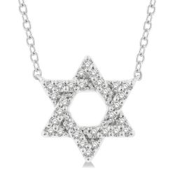 Freya Beryl Star Of David Petite Diamond Fashion Pendant