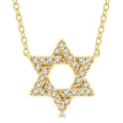 Thalia Seraph Star Of David Petite Diamond Fashion Pendant