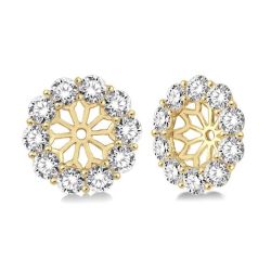 IonSolXe LoNoAr XeNoLo 14K White Gold Diamond Statement Earrings