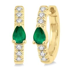 RaZen IonRaOn 14K White Gold Diamond Fashion Earrings