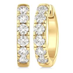 LinOnVel ThVelTh 14K White Gold Diamond Earrings