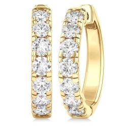 ValVelAe ZenVel 14K White Gold Diamond Earrings