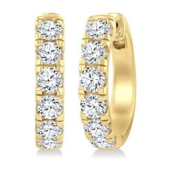 SolDorLin NoDorLo 14K White Gold Diamond Earrings