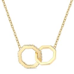 Interlock Diamond Fashion Pendant