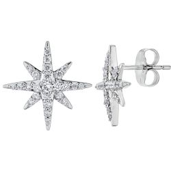 Diamond Starburst Earrings