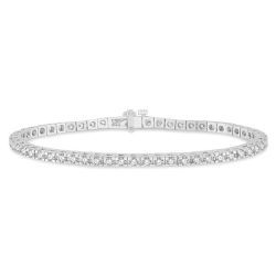 Marbella Whisper Poise Diamond Tennis Bracelet