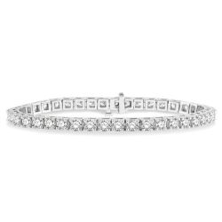 Isolde Crown Poise Diamond Tennis Bracelet