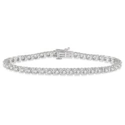 Luminara Ember Legacy Tulip Diamond Tennis Bracelet
