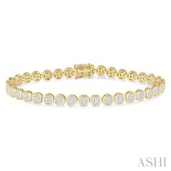 Round Shape Shine Bright Essential Diamond Bracelet