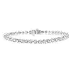 Eirene Gleam Echo Diamond Tennis Bracelet