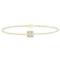 Fusion Petite Diamond Fashion Chain Bracelet