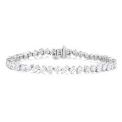Eirene Harbor Muse Mixed Shape Diamond Bracelet