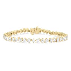 Celestia Crown Poise Mixed Shape Diamond Bracelet