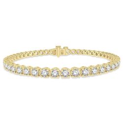 Valora Gleam Grove Diamond Tennis Bracelet