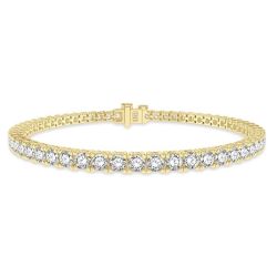 Calla Crown Echo Diamond Tennis Bracelet