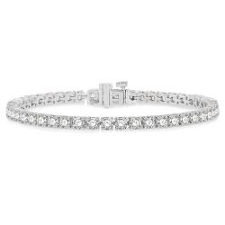 Isolde Halo Eclipse Diamond Tennis Bracelet