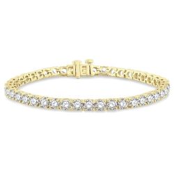 Solstice Halo Opus Diamond Tennis Bracelet