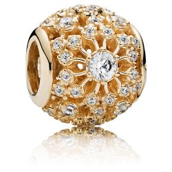 14K Gold Inner Radiance Charm