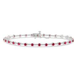 Gemstone & Diamond Bracelet