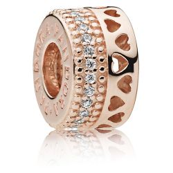 Rose Hearts of Pandora Spacer