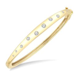 Mosaic Diamond Fashion Bangle